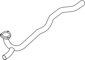 DINEX 52202 Exhaust Pipe